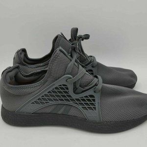 INZCOU Lightweight Running/Tennis Shoes Non Slip Gym Workout Shoes Grey/Black